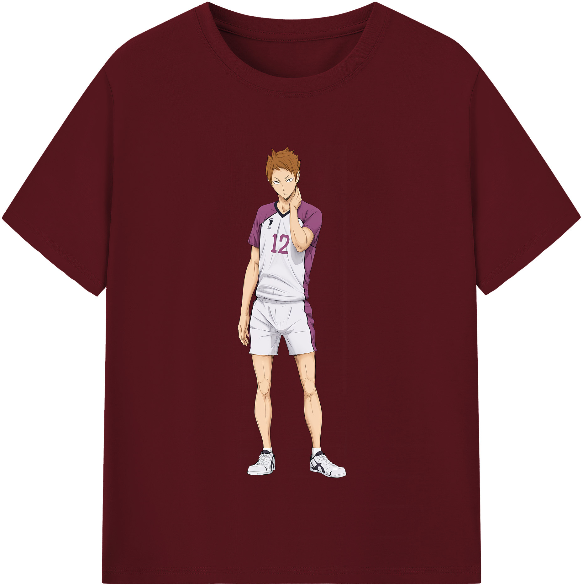 （画像用） ハイキュー!! Haikyu!! 綿100％半袖Tシャツ（フロントプリント）